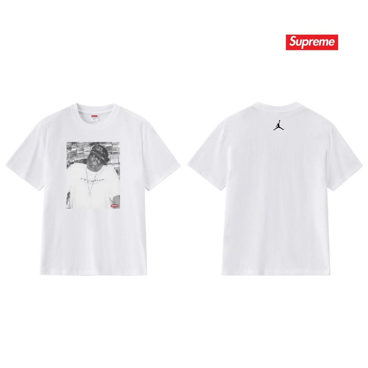 Supreme Portrait Graphic Short-Sleeve T-Shirt ¡ª front
