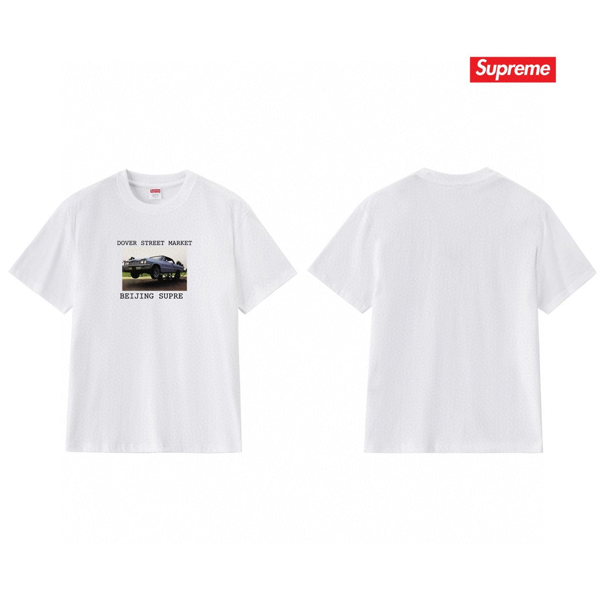 Supreme DSM Car Graphic T-Shirt ¡ª back