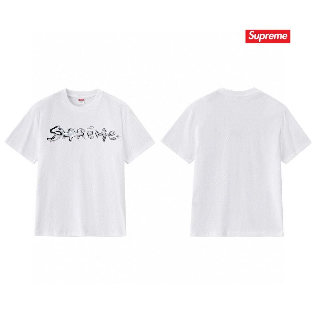 Supreme Chrome Wordmark Short-Sleeve T-Shirt ¡ª back