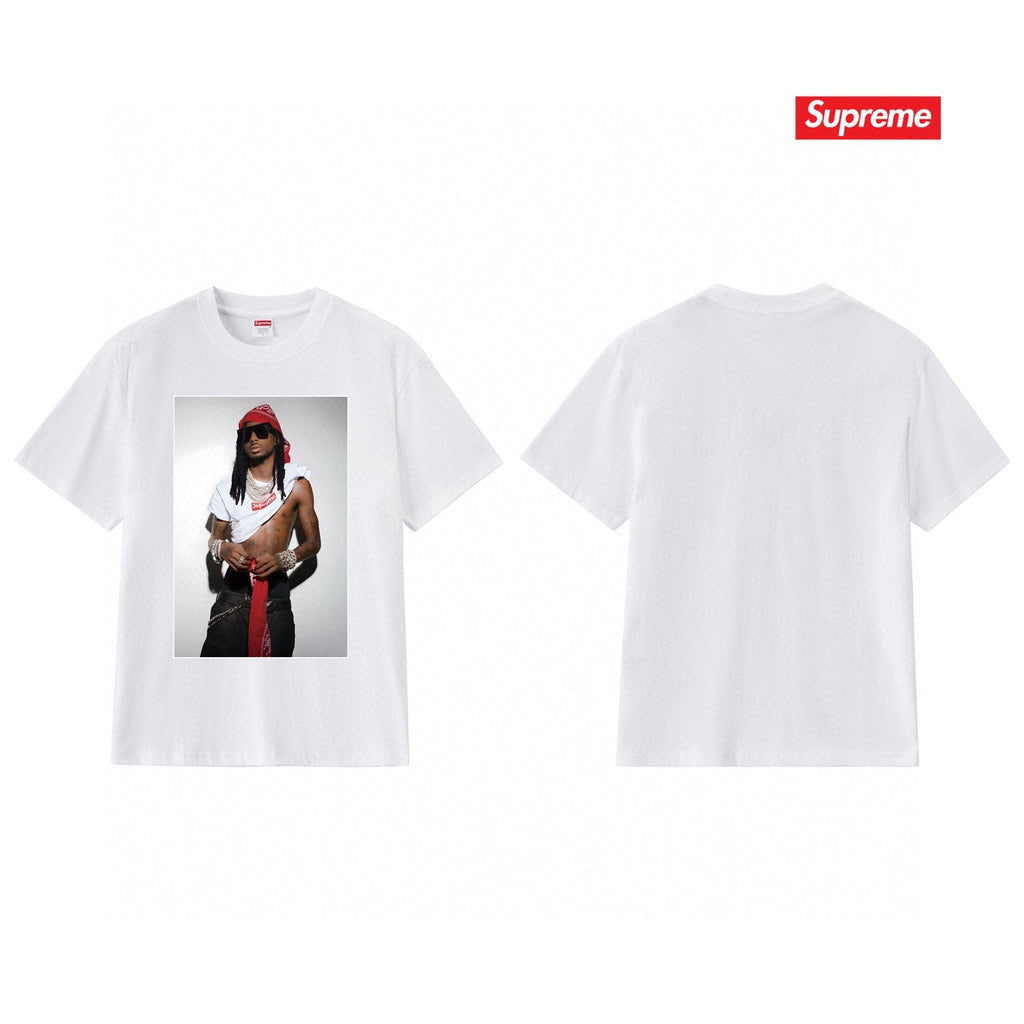 Supreme Playbi Caarti Portrait Graphic T-Shirt ¡ª back