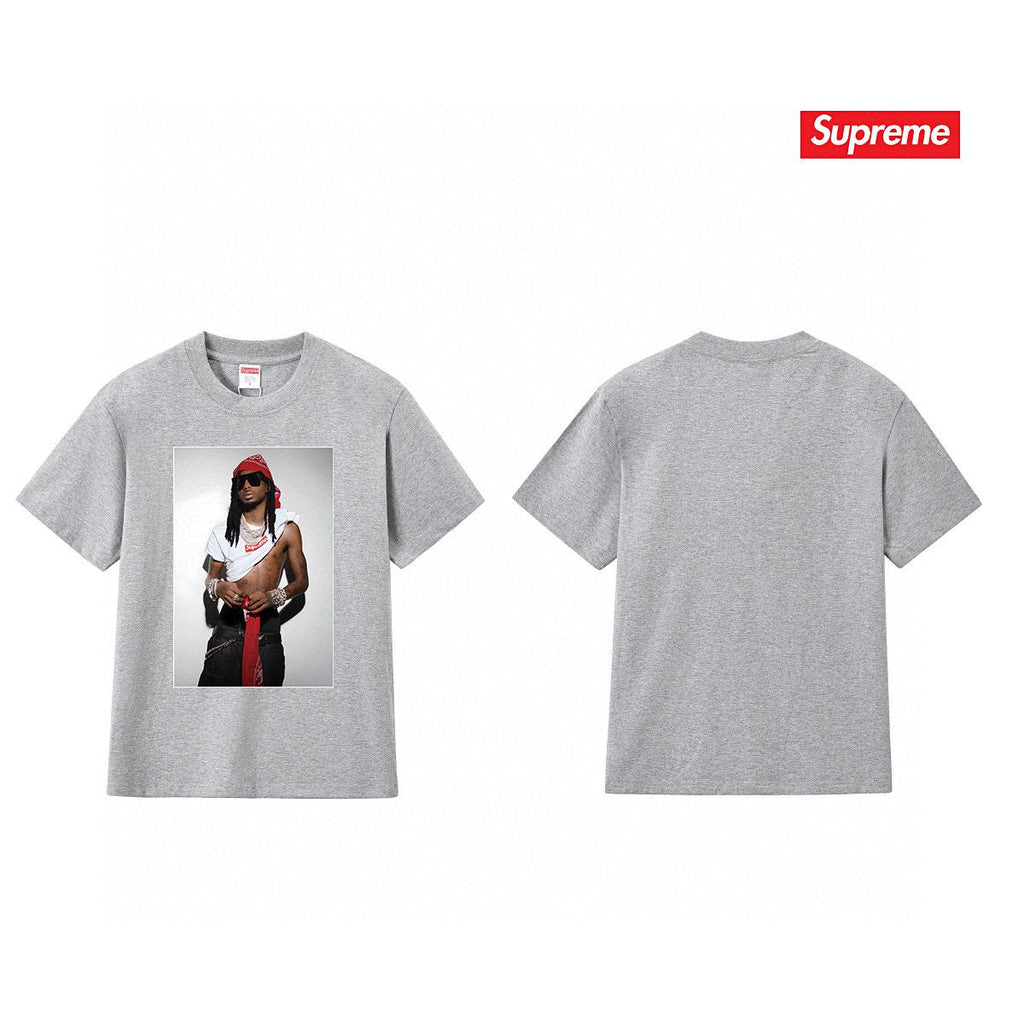 Supreme Playbi Caarti Portrait Graphic T-Shirt ¡ª back