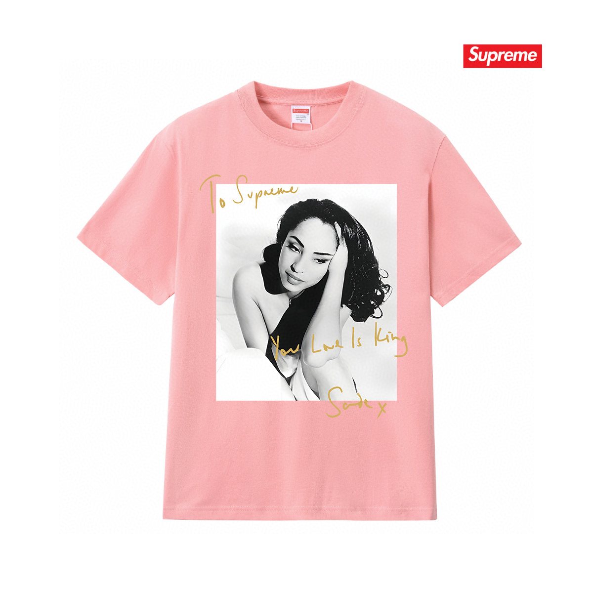 Supreme Sade Portrait Graphic T-Shirt ¡ª front
