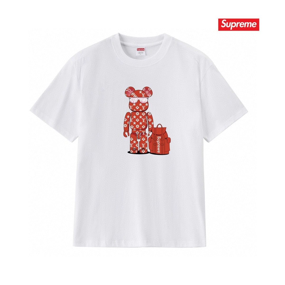 Supreme Bear-and-Bag Graphic Short-Sleeve T-Shirt ¡ª hero