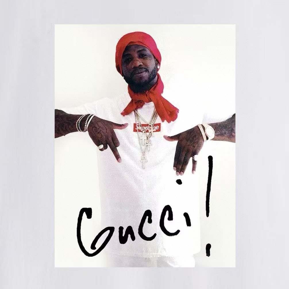Supreme Portrait Graphic T-Shirt ¡ª detail