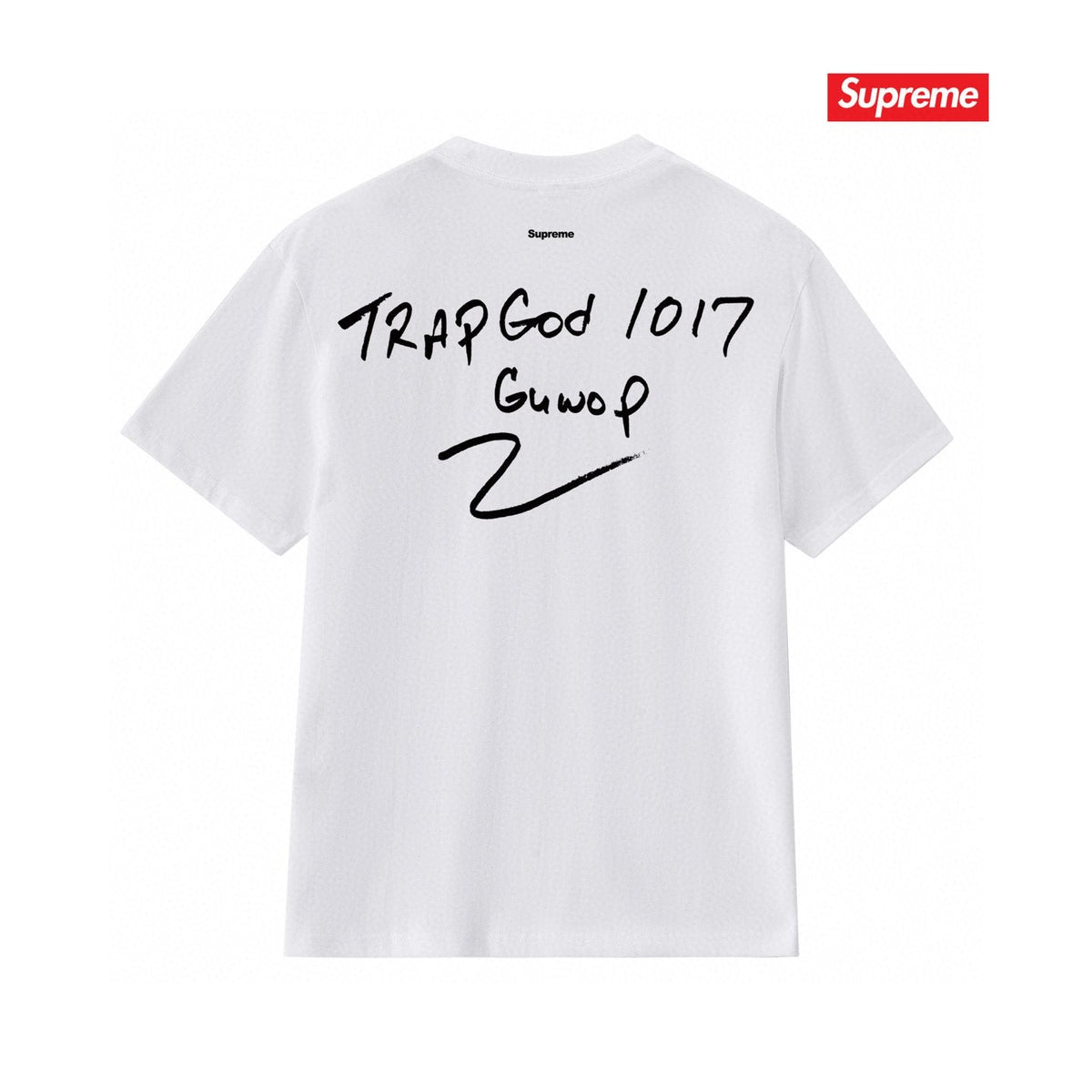Supreme Portrait Graphic T-Shirt ¡ª back