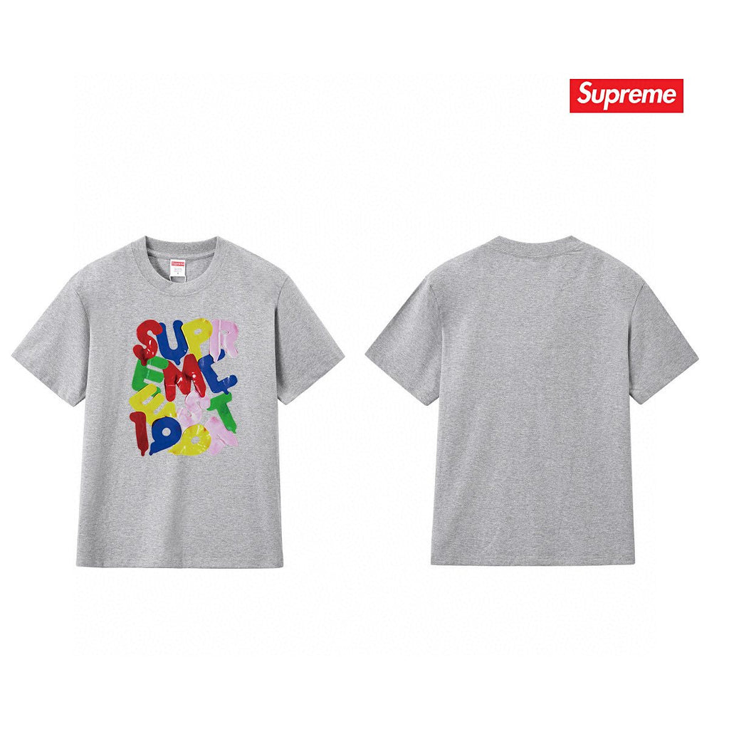 Supreme Colorful Letter Graphic T-Shirt ¡ª front