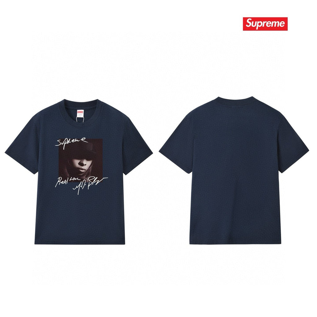 Supreme Portrait Signature Graphic T-Shirt ¡ª comparison