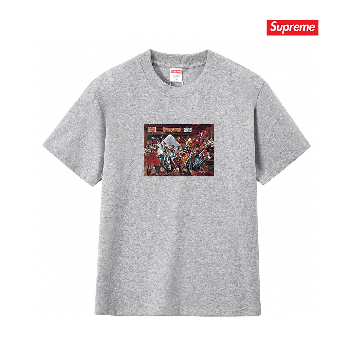 Supreme Rectangular Front Graphic T-Shirt ¡ª front