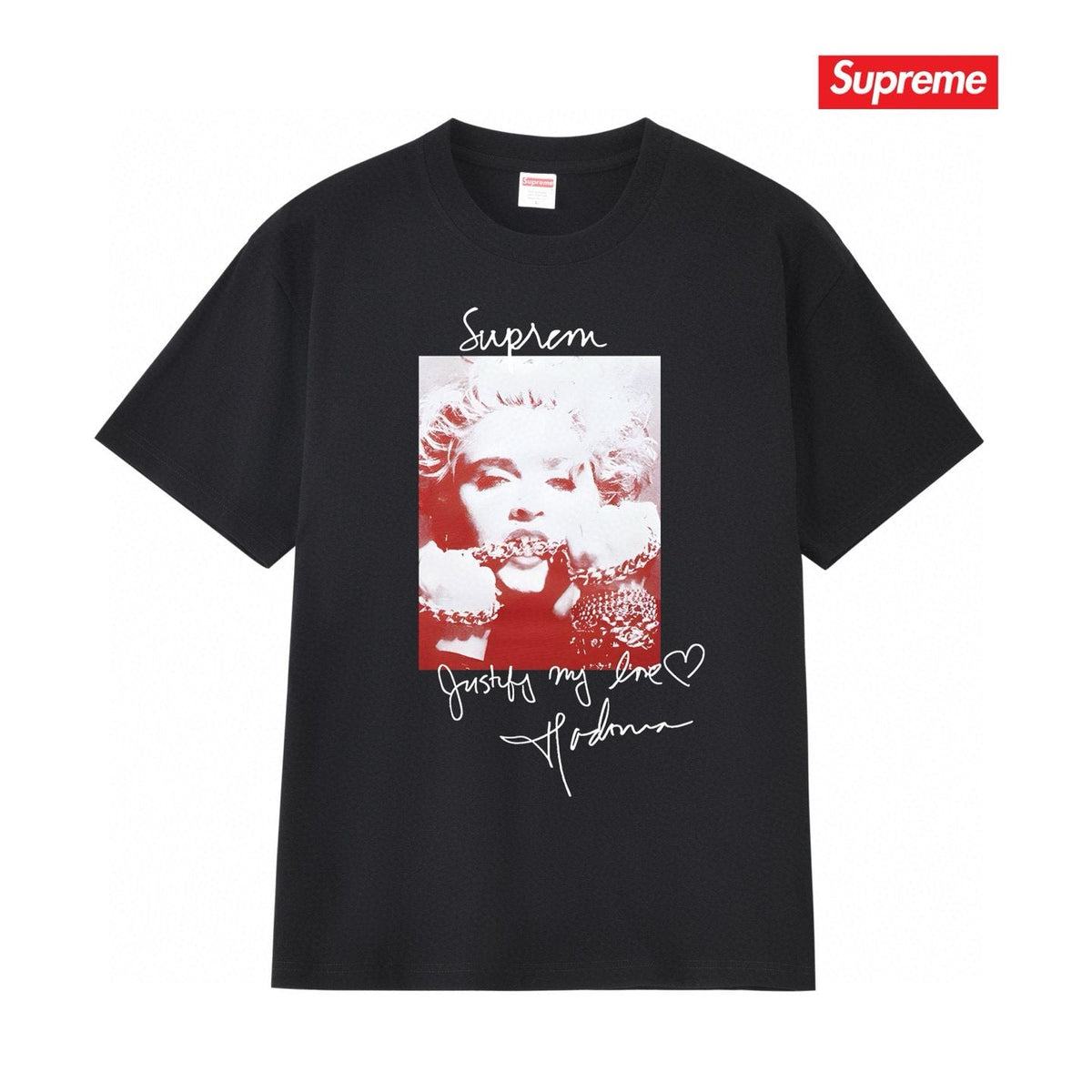 Supreme Portrait Graphic T-Shirt ¡ª front