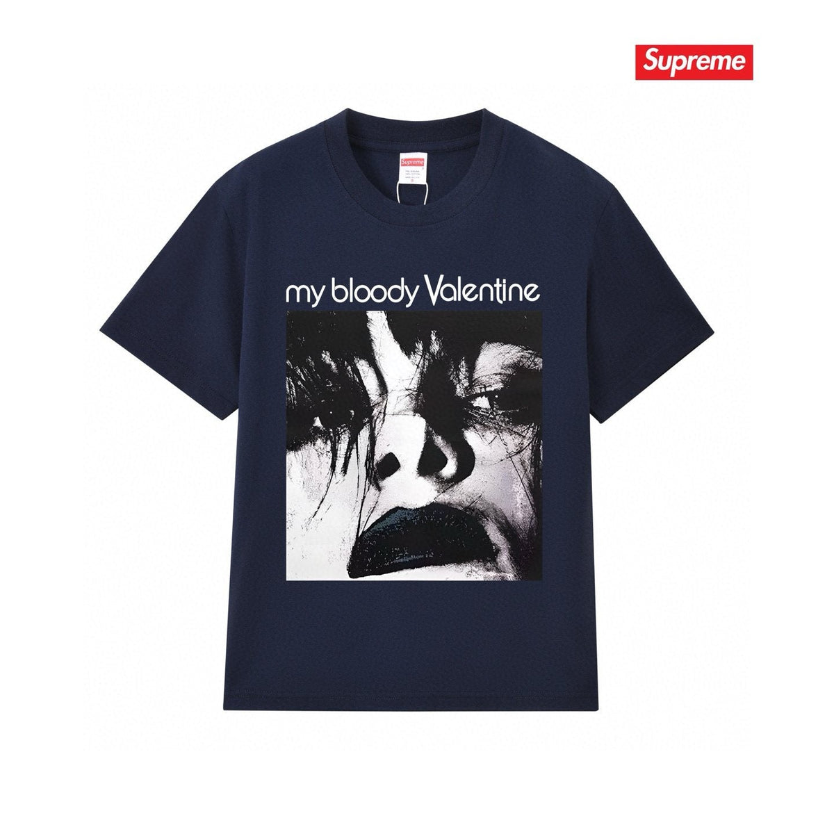 Supreme Front-and-Back Graphic T-Shirt ¡ª front