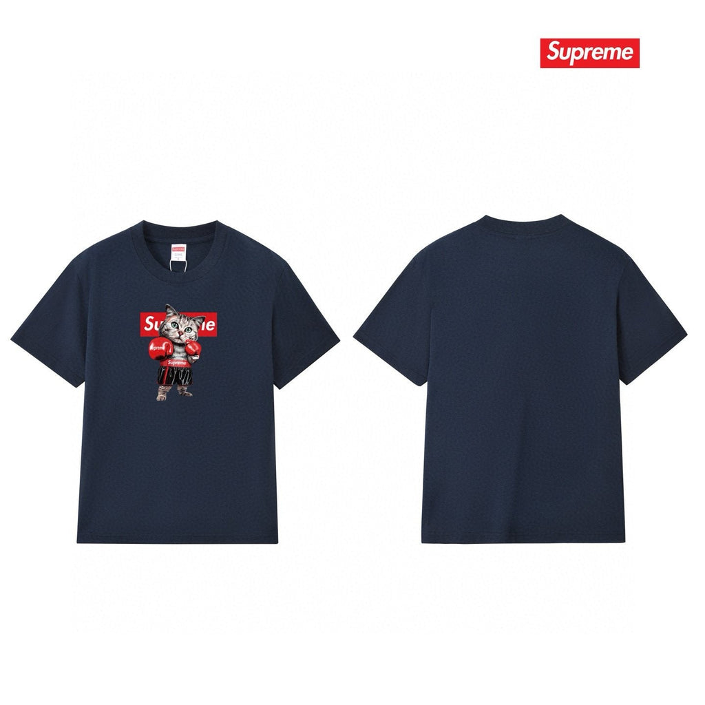 Supreme Boxing Cat Graphic T-Shirt ¡ª back