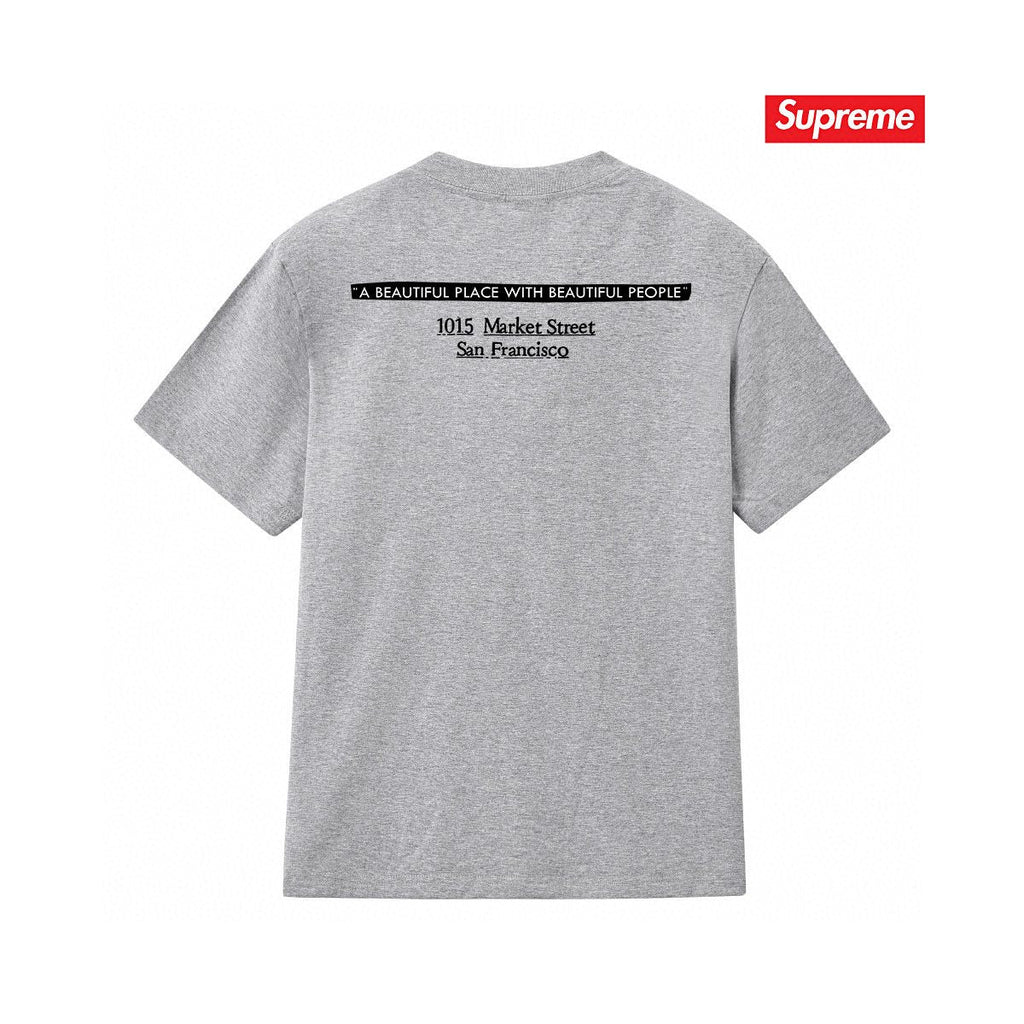 Supreme Address Graphic Short-Sleeve T-Shirt ¡ª back