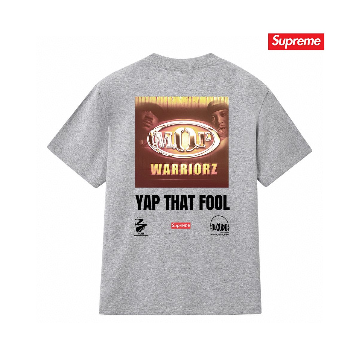 Supreme Front & Back Graphic T-Shirt ¡ª back
