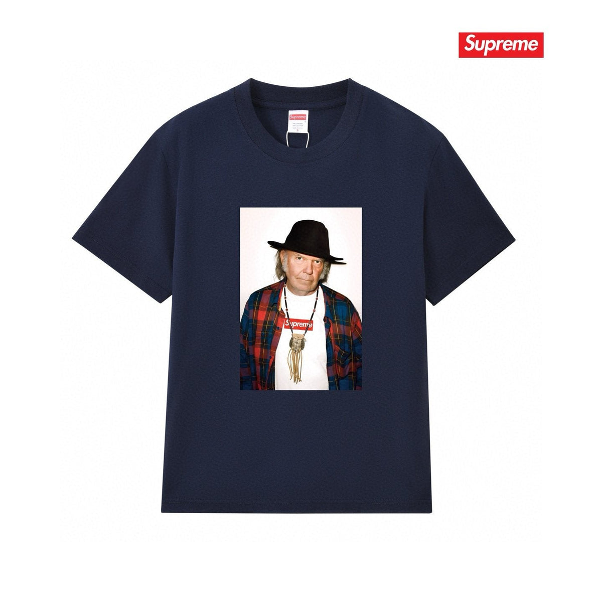 Supreme Portrait Graphic Short-Sleeve T-Shirt ¡ª front