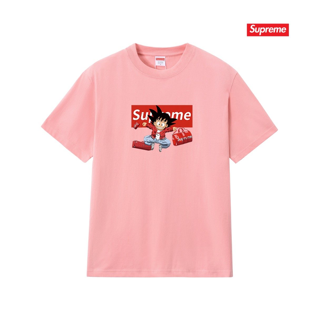 Supreme Anime Graphic Short-Sleeve T-Shirt ¡ª front