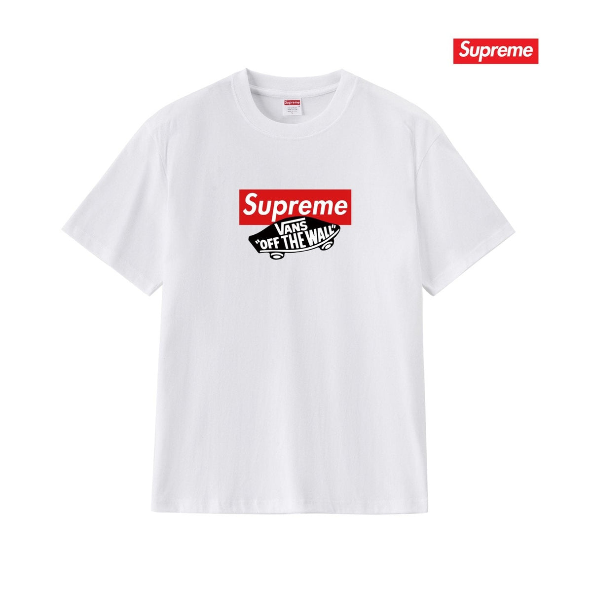 Supreme Vans Off The Wall Graphic T-Shirt ¡ª front