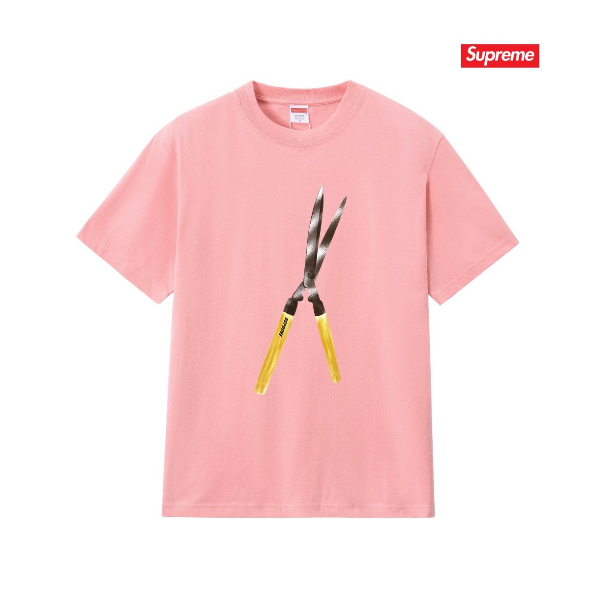 Supreme Pruning Shears Graphic T-Shirt ¡ª front