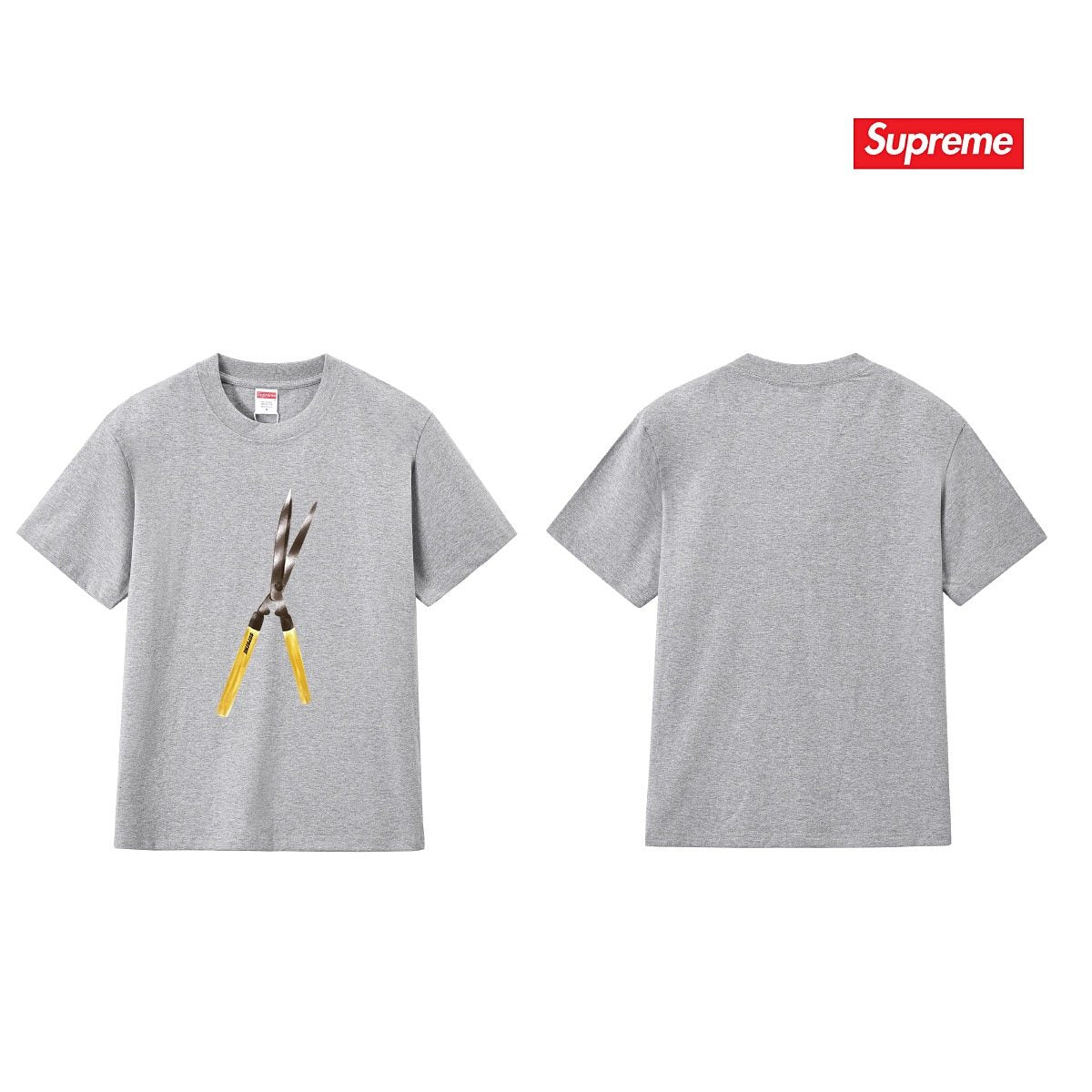 Supreme Pruning Shears Graphic T-Shirt ¡ª comparison