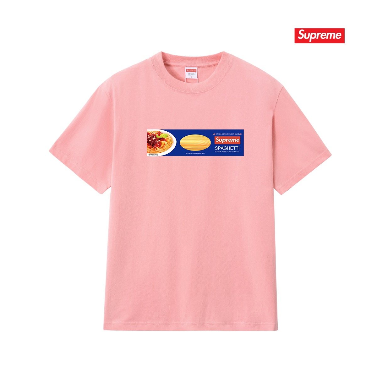 Supreme Spaghetti Graphic T-Shirt ¡ª front