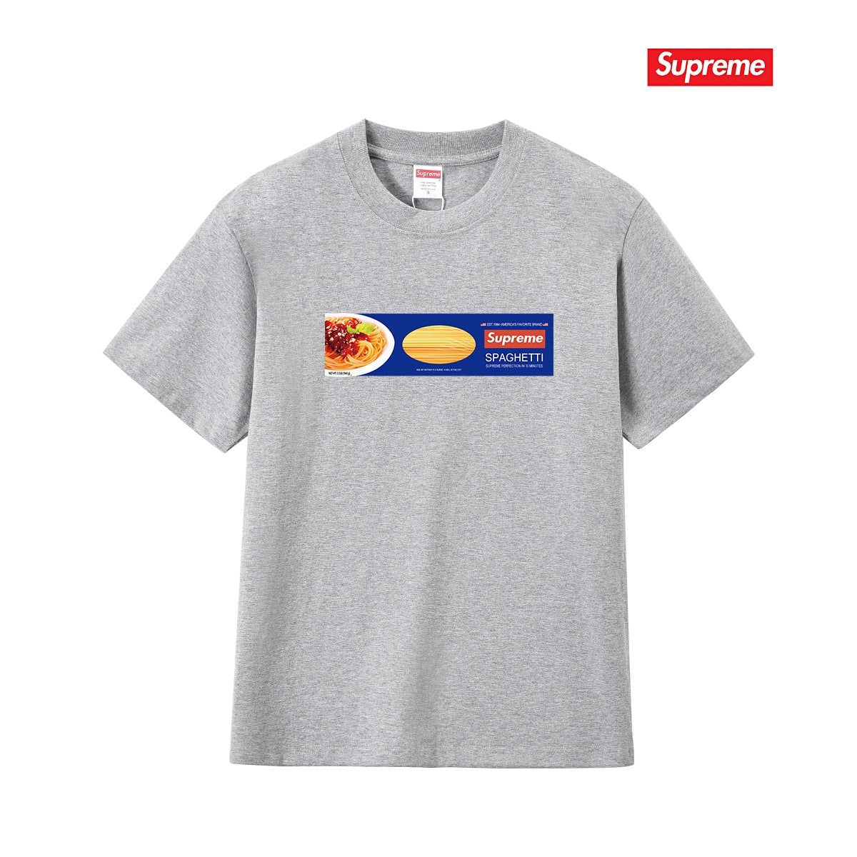 Supreme Spaghetti Graphic T-Shirt ¡ª front