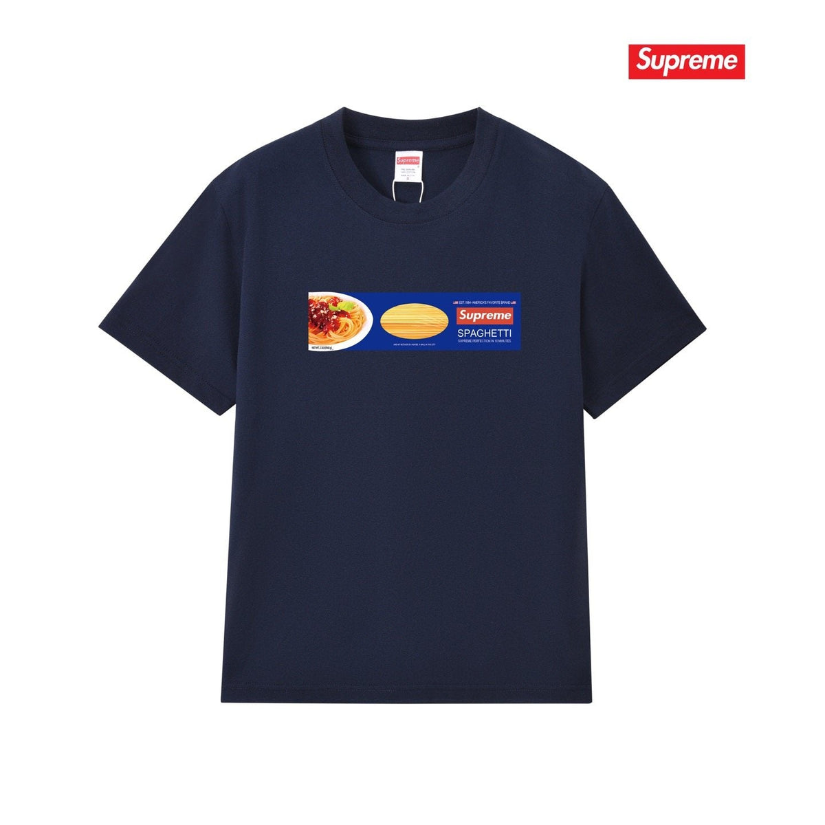 Supreme Spaghetti Graphic T-Shirt ¡ª front