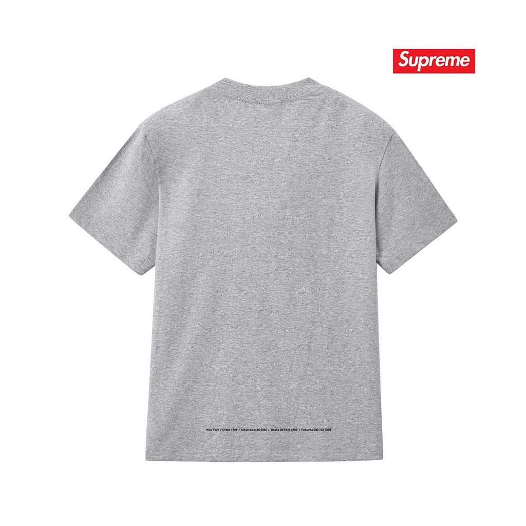 Supreme Blue Chest Graphic Short-Sleeve T-Shirt ¡ª back