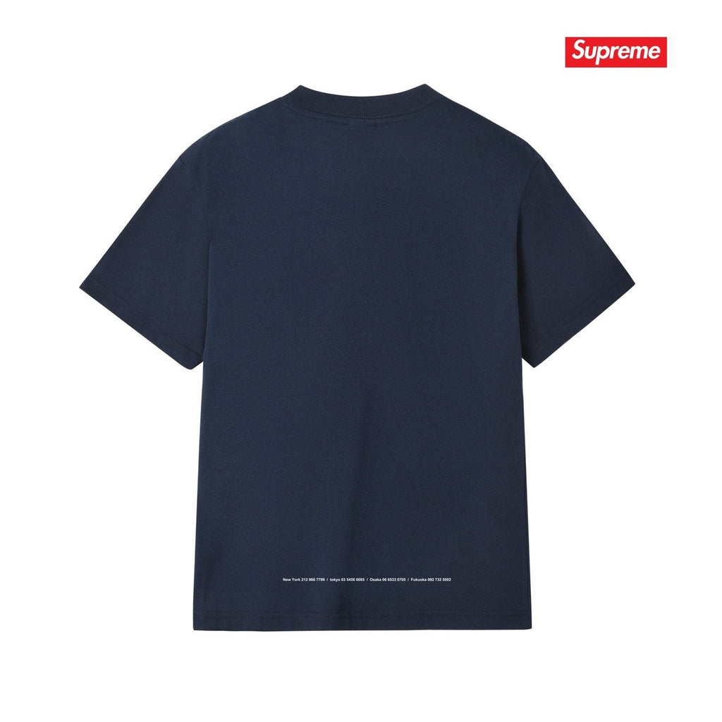 Supreme Blue Chest Graphic Short-Sleeve T-Shirt ¡ª back