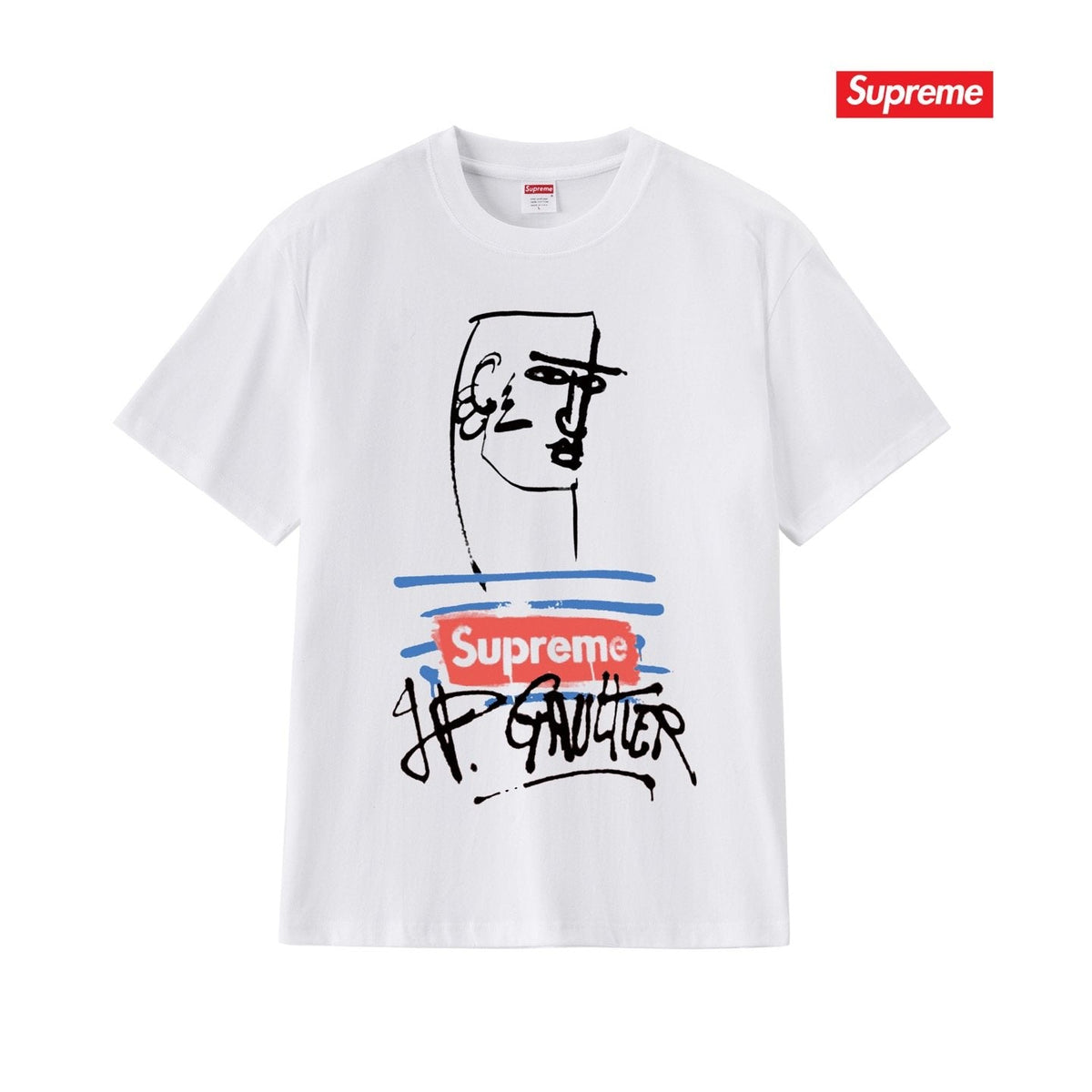 Supreme Front Graphic Short-Sleeve T-Shirt ¡ª front