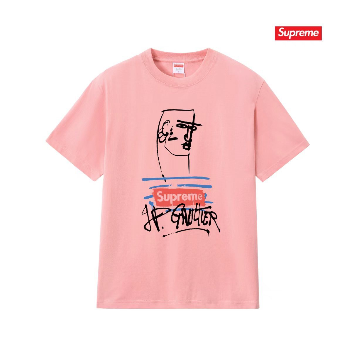 Supreme Front Graphic Short-Sleeve T-Shirt ¡ª front