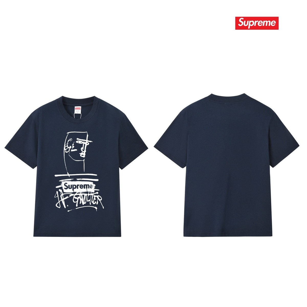 Supreme Front Graphic Short-Sleeve T-Shirt ¡ª back