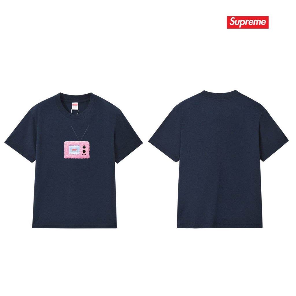 Supreme Pink TV Graphic T-Shirt ¡ª back