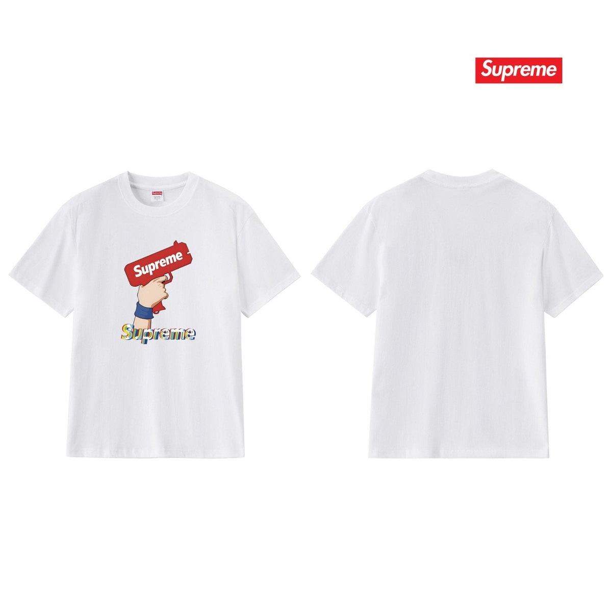 Supreme Front Graphic Short-Sleeve T-Shirt ¡ª back