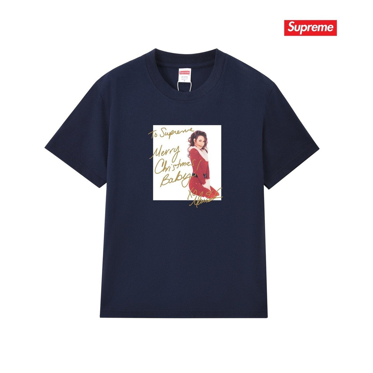 Supreme Christmas Woman Graphic T-Shirt ¡ª front