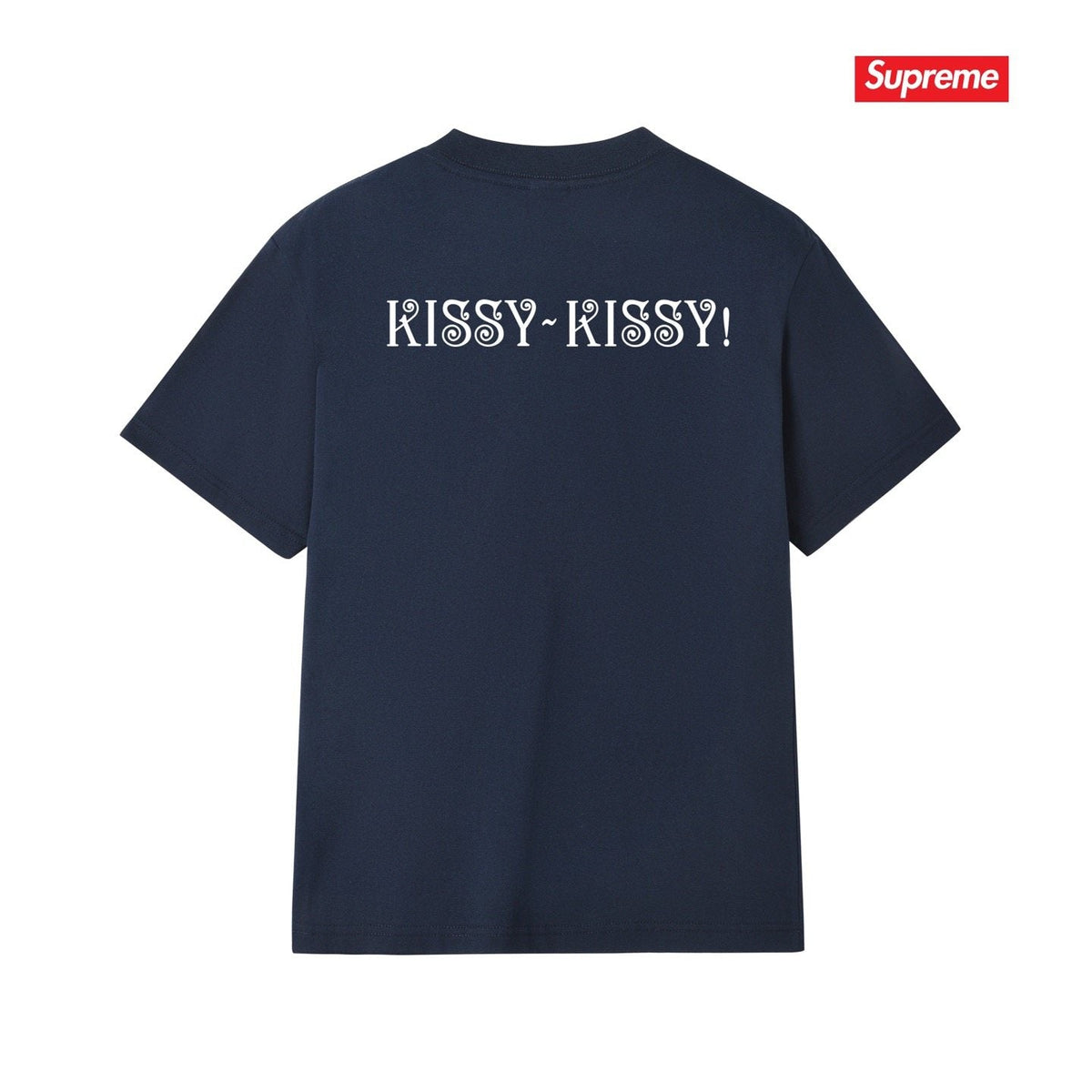 Supreme Chest Graphic Back Print T-Shirt ¡ª back