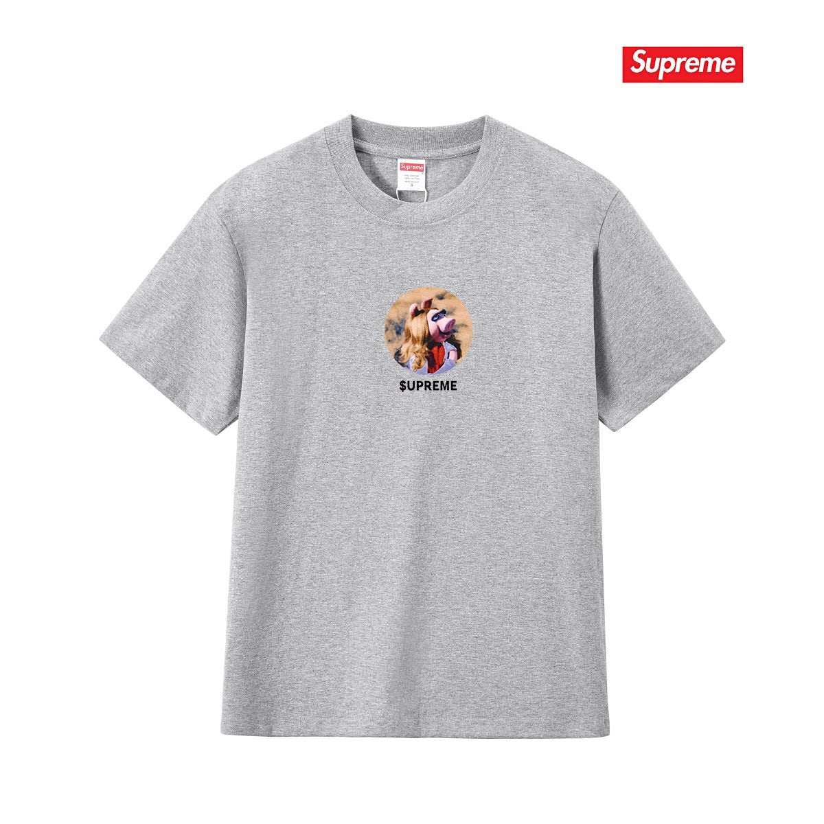 Supreme Chest Graphic Back Print T-Shirt ¡ª front
