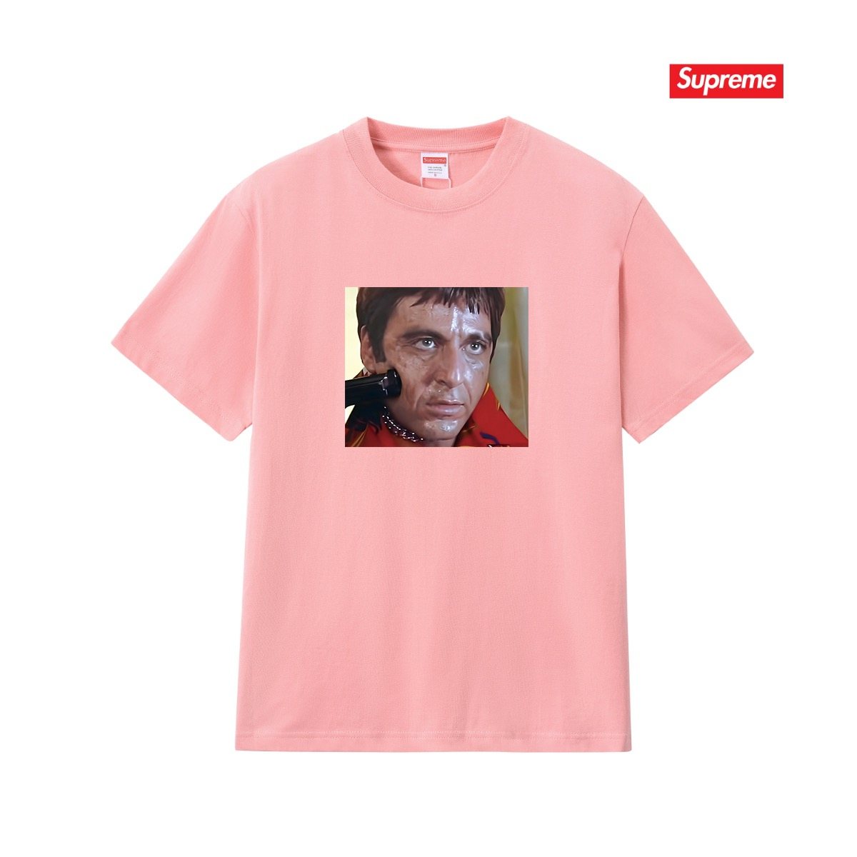 Supreme Face Graphic Short-Sleeve T-Shirt ¡ª front