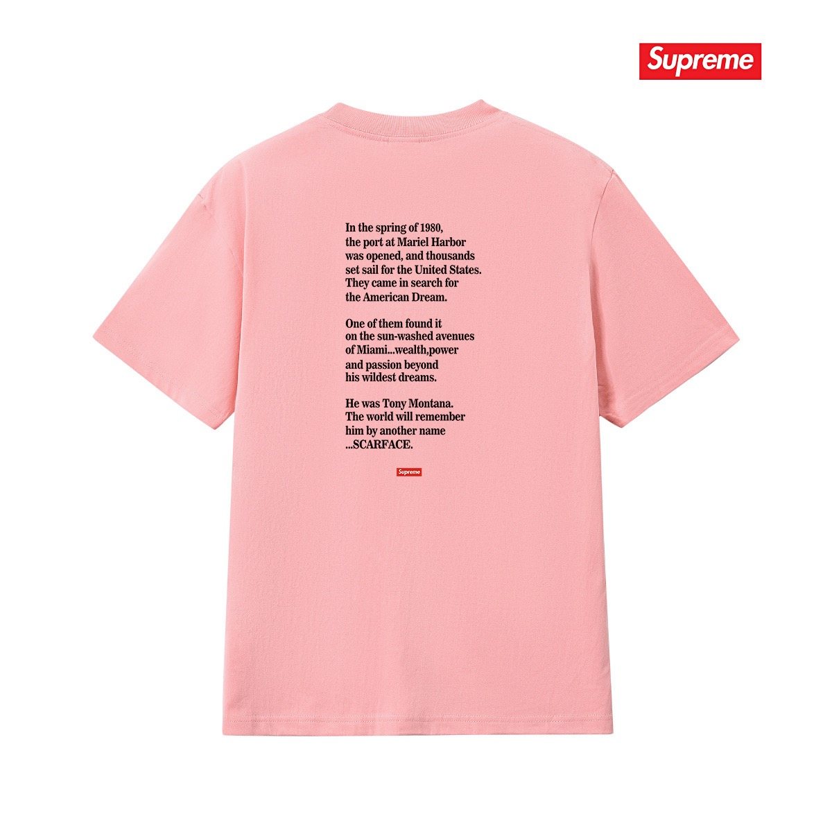 Supreme Face Graphic Short-Sleeve T-Shirt ¡ª back