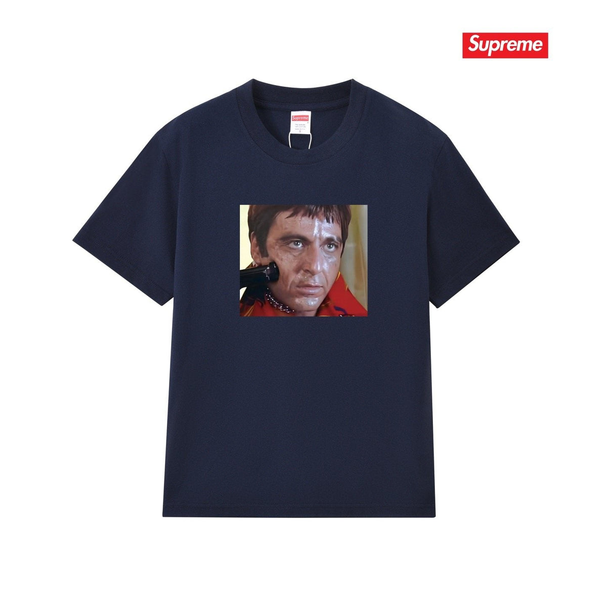 Supreme Face Graphic Short-Sleeve T-Shirt ¡ª front