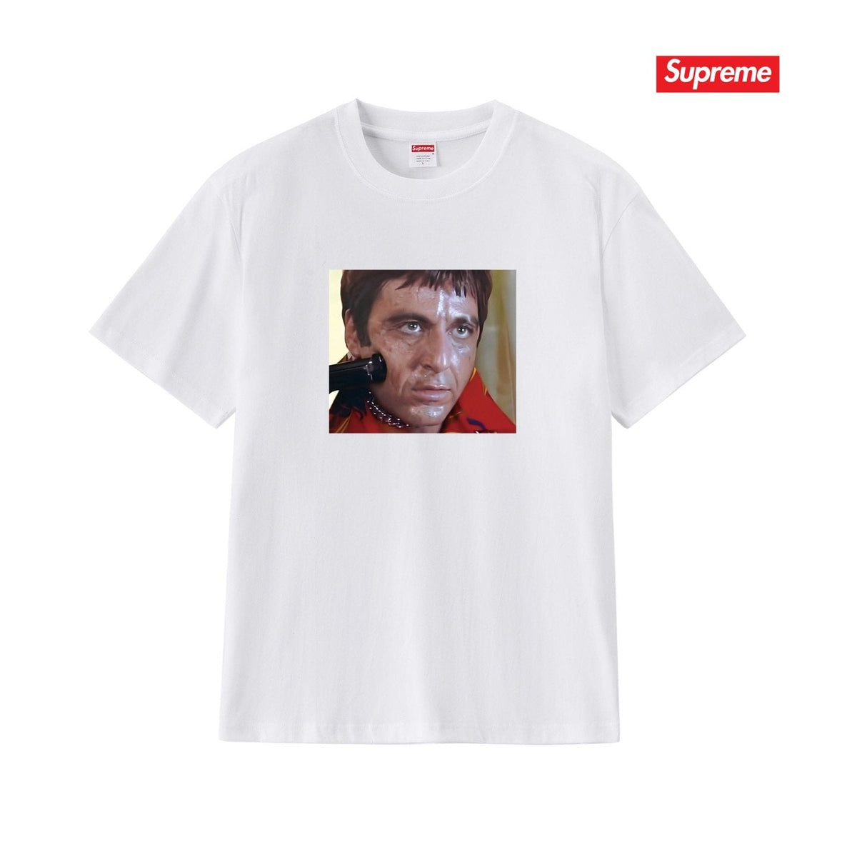 Supreme Face Graphic Short-Sleeve T-Shirt ¡ª front