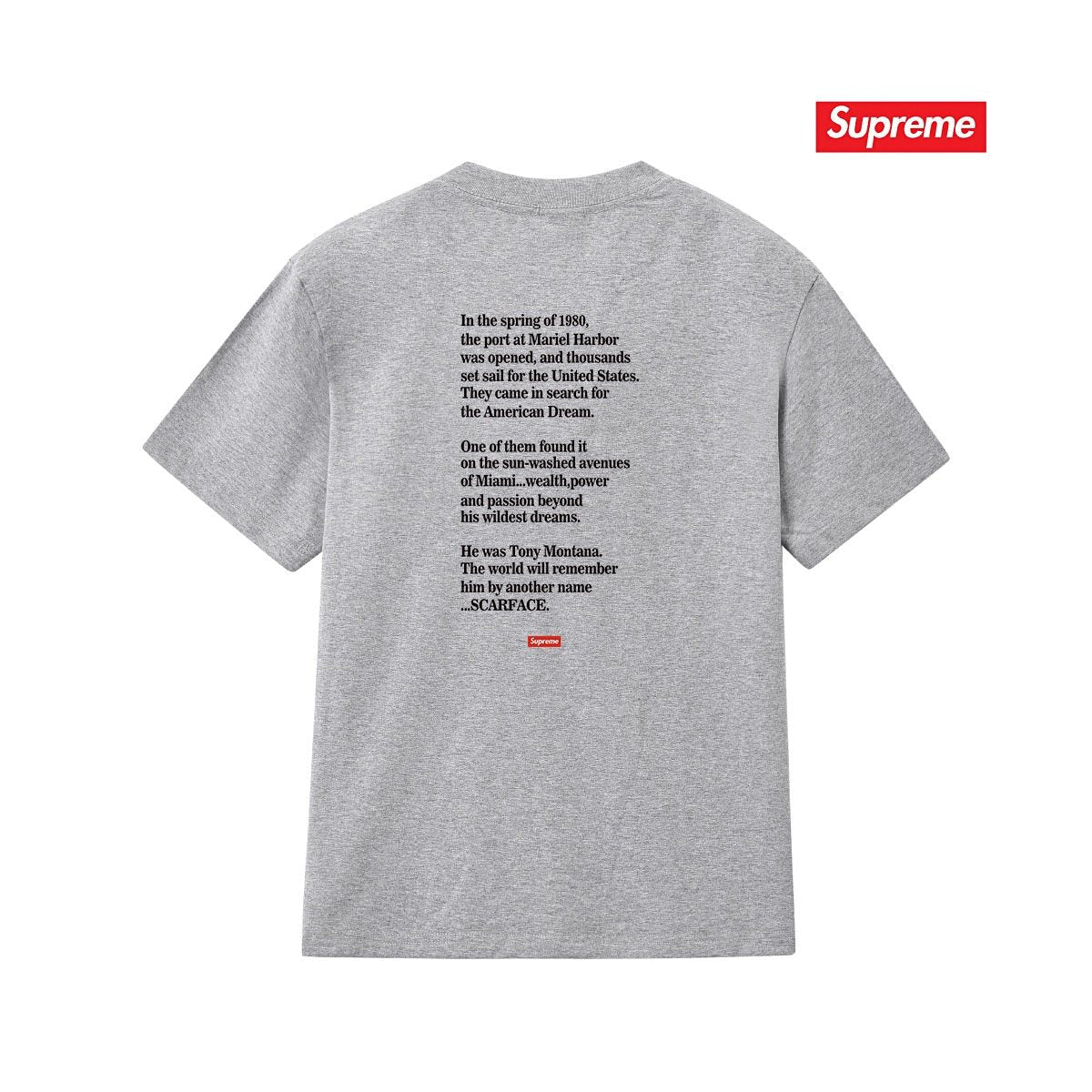 Supreme Face Graphic Short-Sleeve T-Shirt ¡ª back