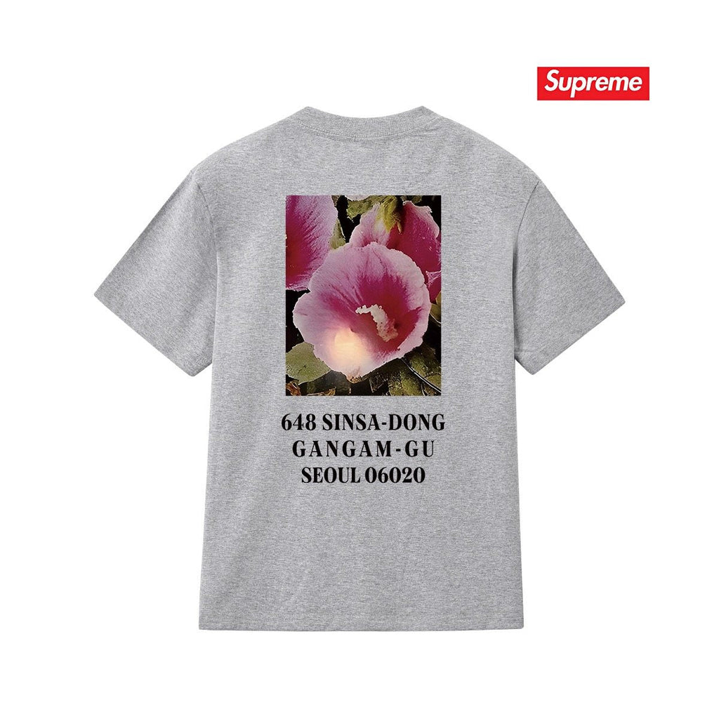 Supreme Flower Address Graphic T-Shirt ¡ª back