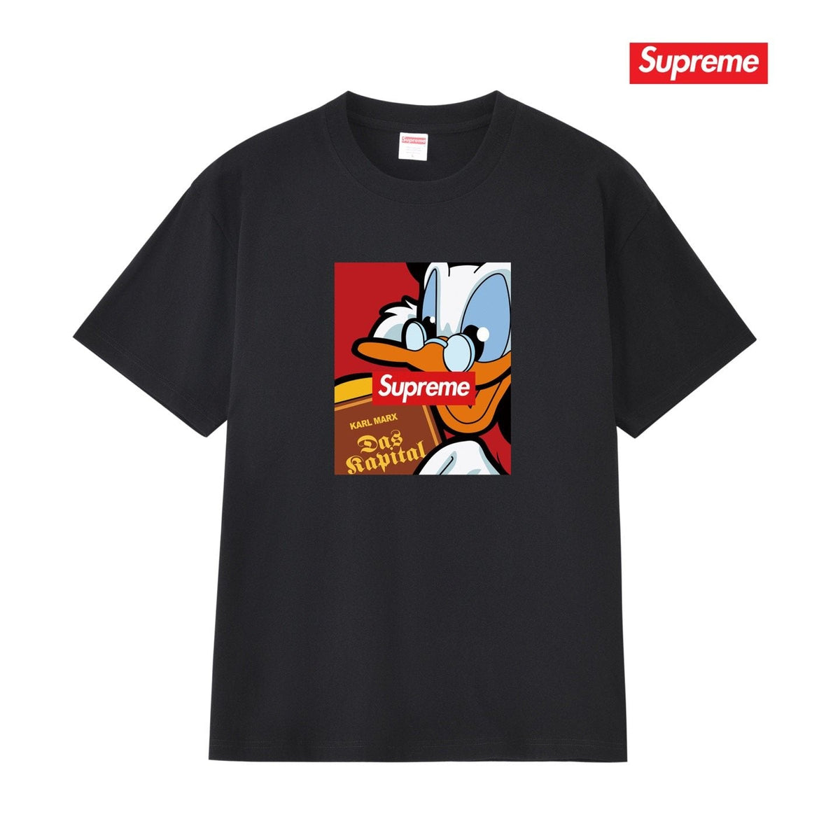 Supreme Cartoon Graphic Short-Sleeve T-Shirt ¡ª hero