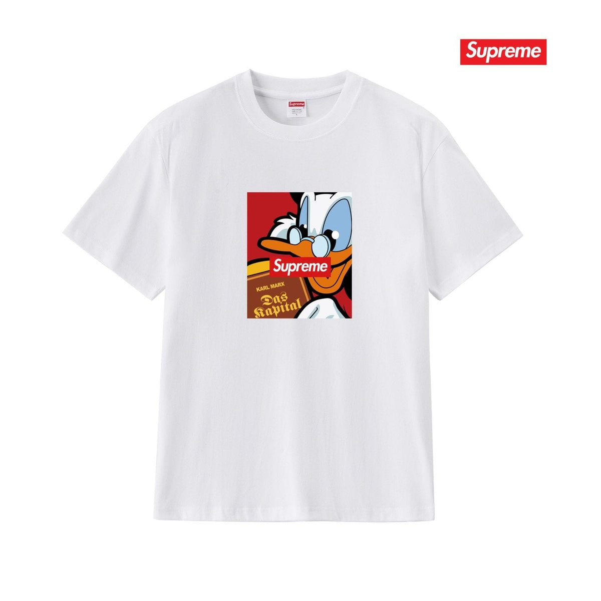 Supreme Cartoon Graphic Short-Sleeve T-Shirt ¡ª front