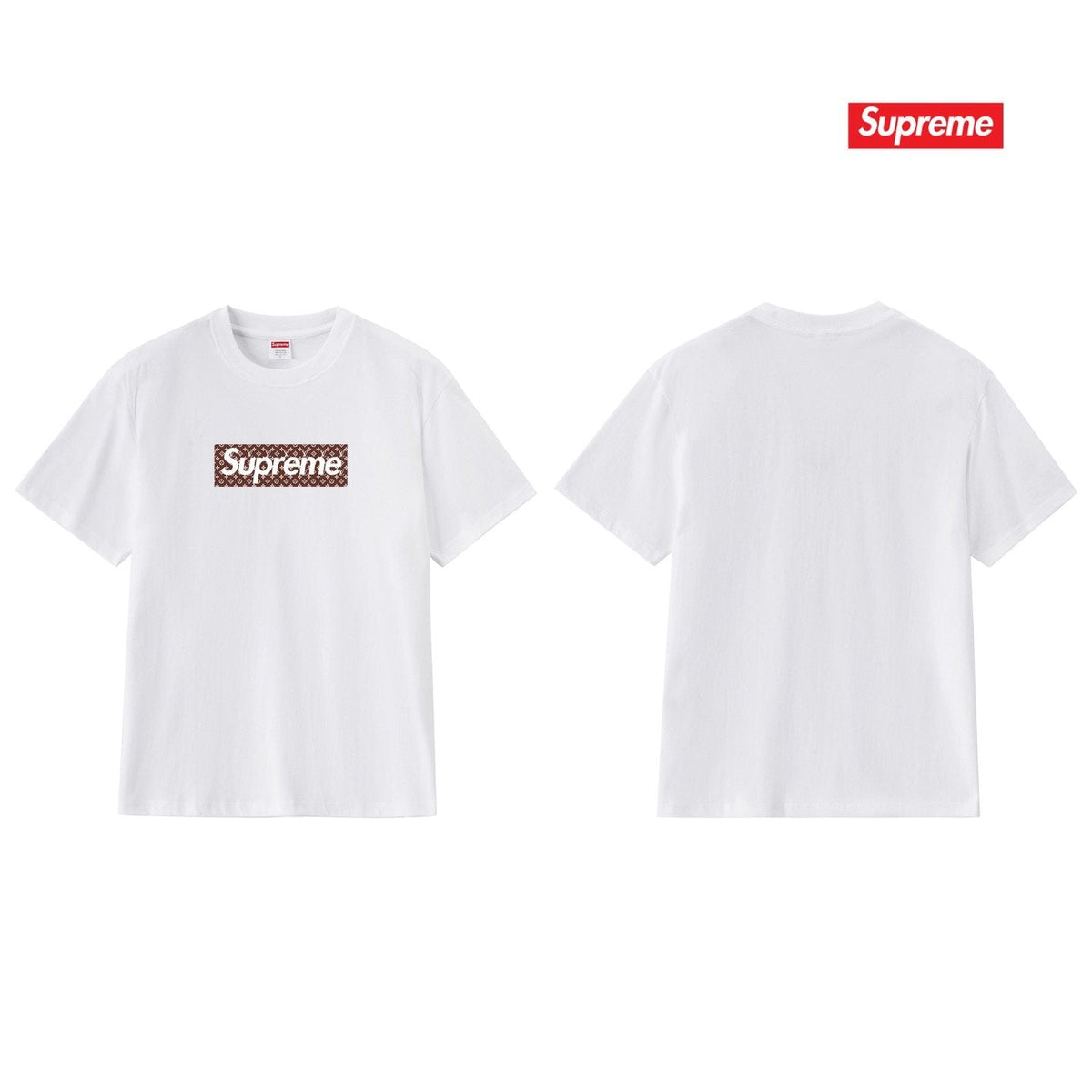 Supreme Patterned Box Graphic T-Shirt ¡ª comparison