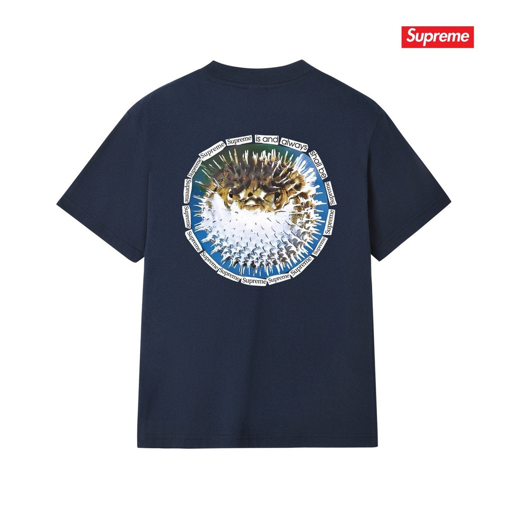 Supreme Pufferfish Back Graphic T-Shirt ¡ª back