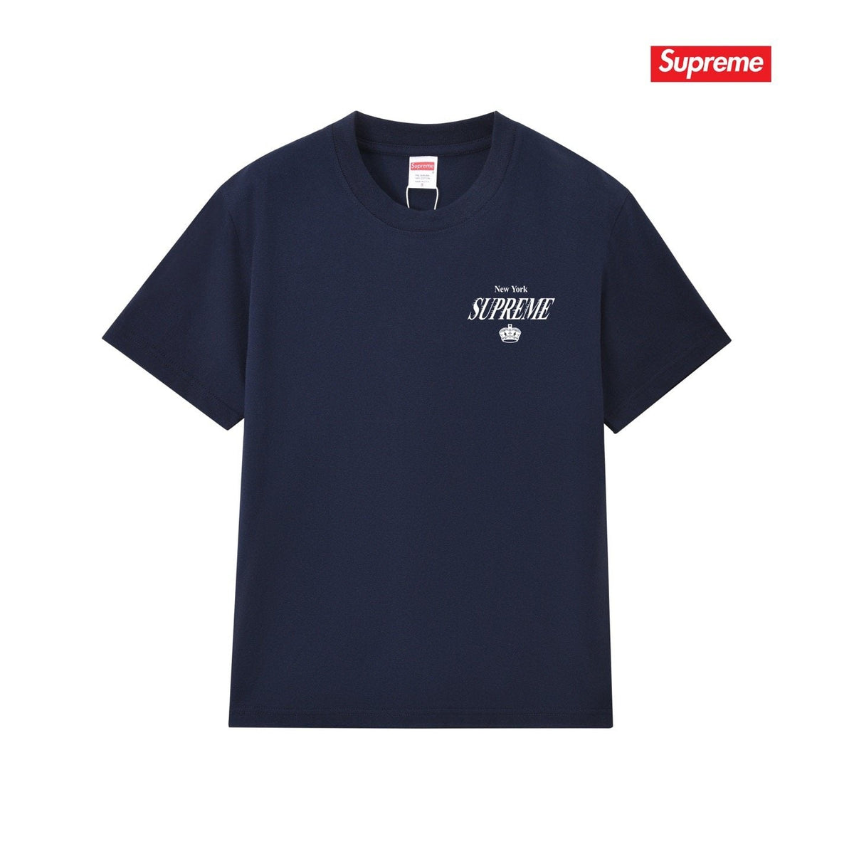 Supreme Front Chest and Back Graphic T-Shirt ¡ª front