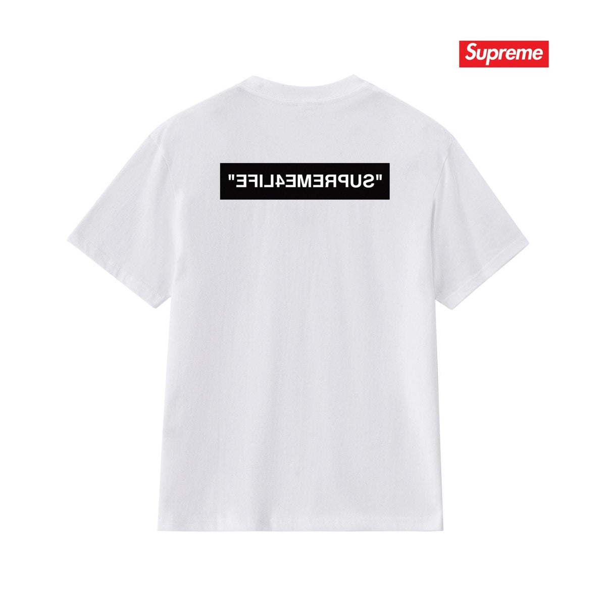 Supreme Front Chest and Back Graphic T-Shirt ¡ª back