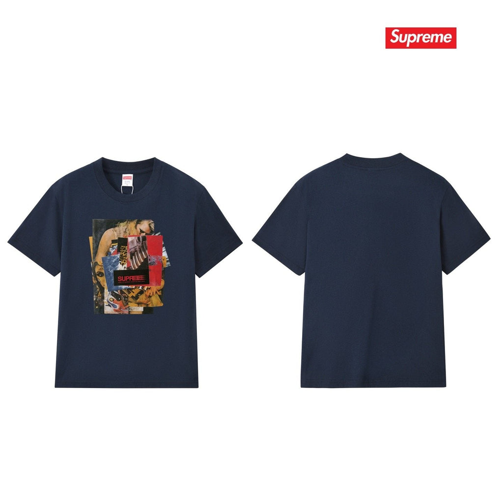 Supreme Collage Graphic Short-Sleeve T-Shirt ¡ª back