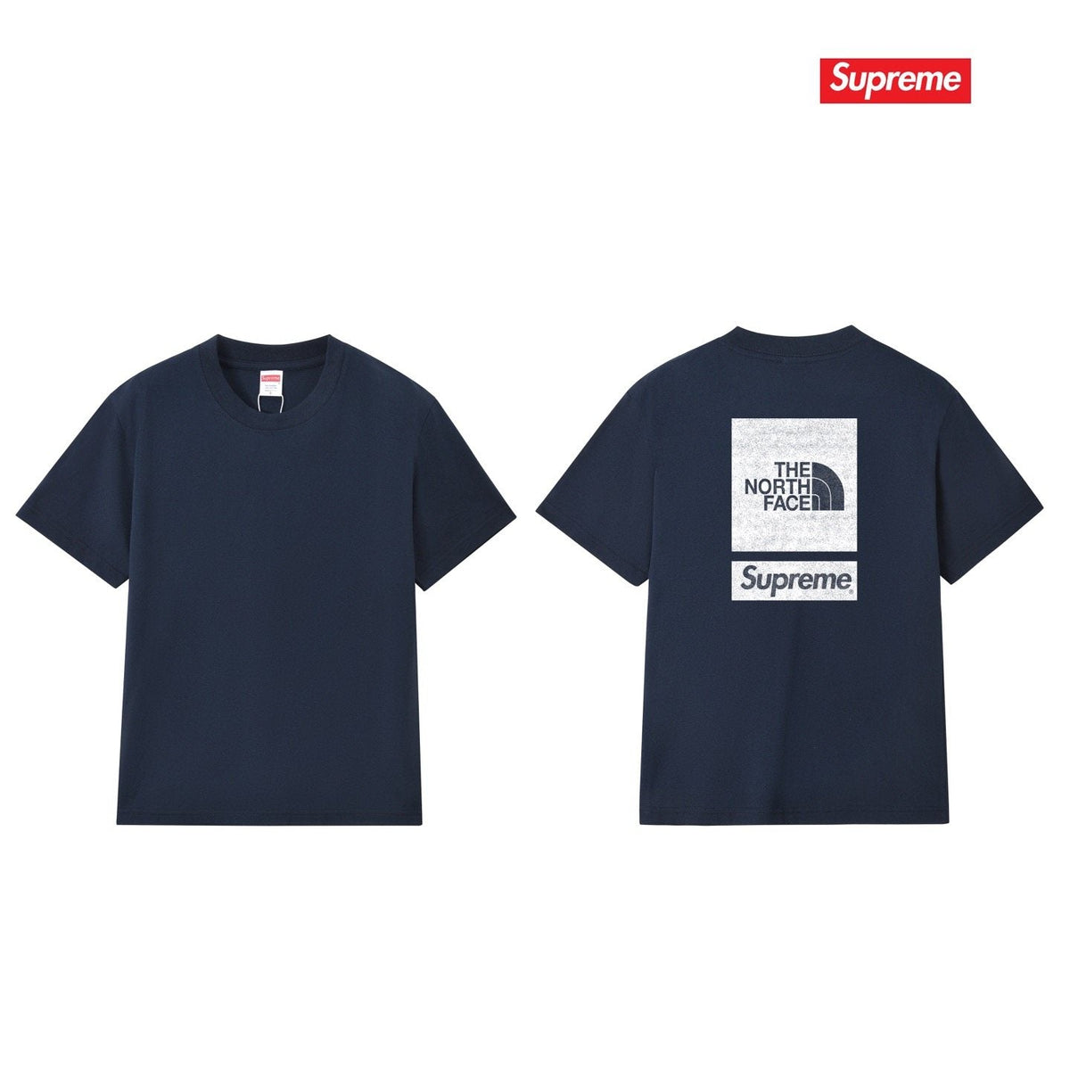 Supreme The North Face Back Logo Short-Sleeve T-Shirt ¡ª comparison