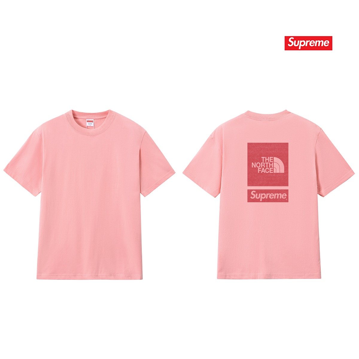Supreme The North Face Back Logo Short-Sleeve T-Shirt ¡ª comparison